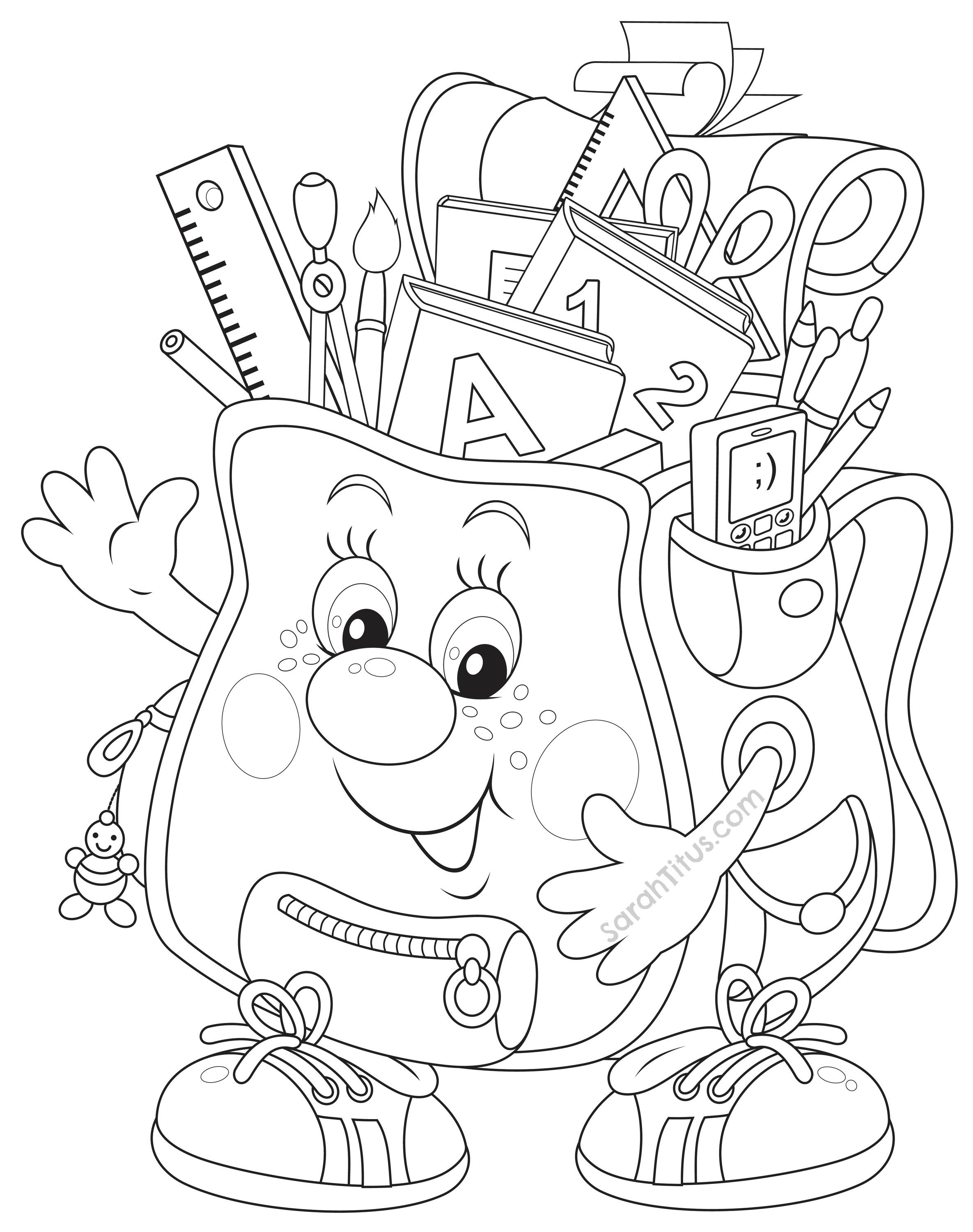 2370x3000 September Coloring Pages Best Of Back To School Coloring Pages