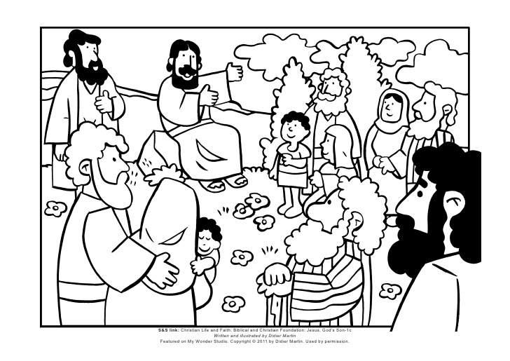 The best free Sermon coloring page images. Download from 43 free ...