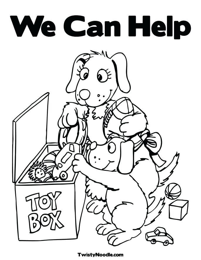 685x886 Helping Others Coloring Pages Kids Helping Each Other Coloring