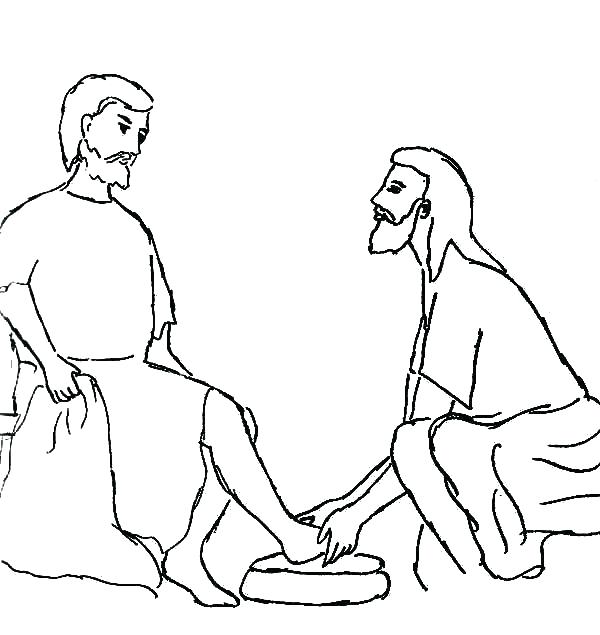 600x635 Helping Others Coloring Pages