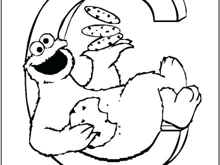 440x330 Printable Sesame Street Coloring Pages Alphabets Coloring Pages