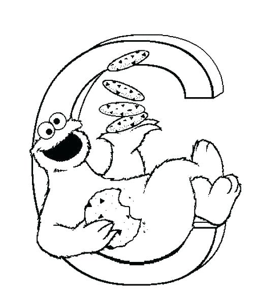 500x580 Sesame Street Coloring Pages Plus Sesame Street Printable Coloring
