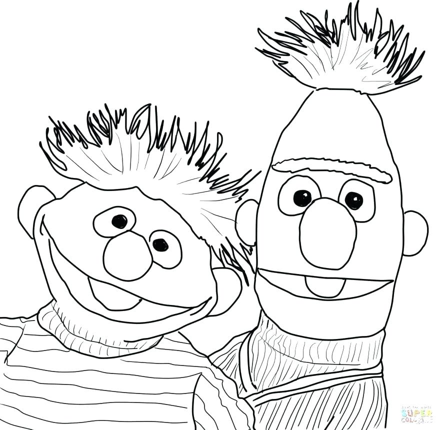 Sesame Street Birthday Coloring Pages at GetDrawings | Free download