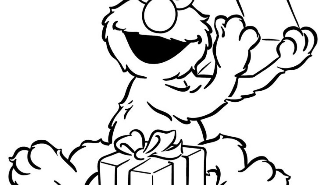 Sesame Street Birthday Coloring Pages at GetDrawings | Free download