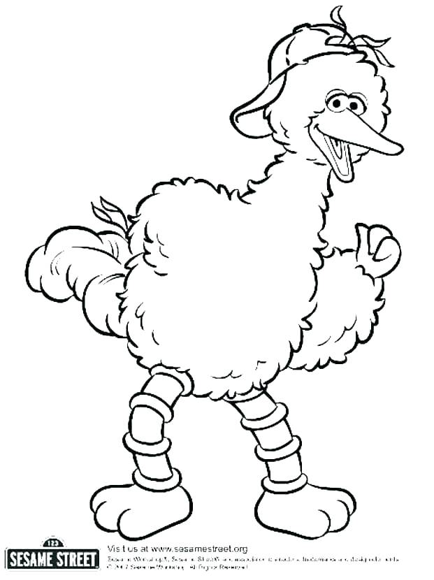 621x830 Free Birthday Coloring Pages With Sesame Street Printable Coloring