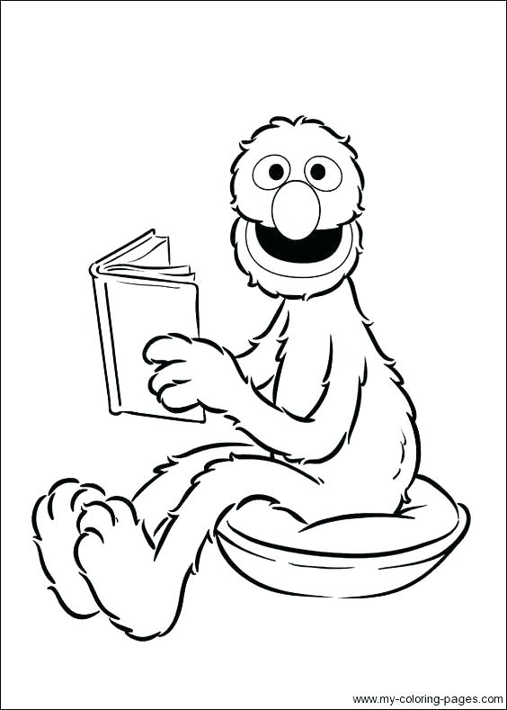 564x789 Elmo And Grover Coloring Pages Coloring Pages Sesame Street