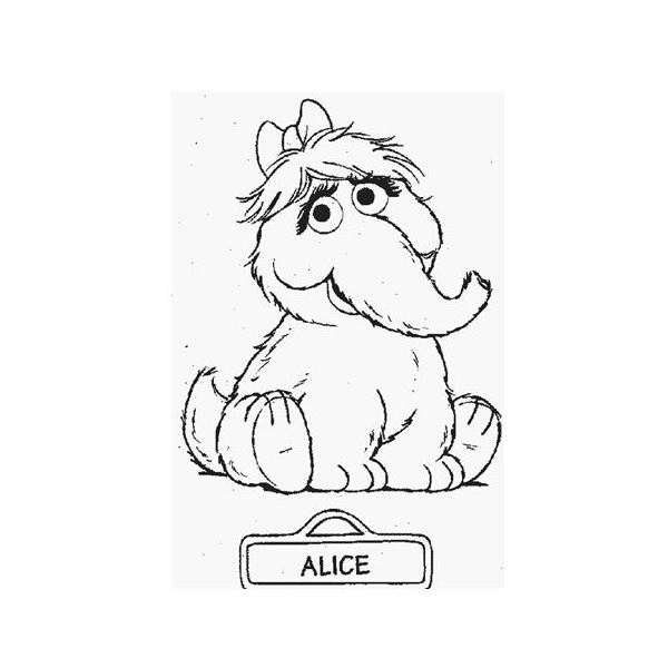 600x600 Free Printable Sesame Street Coloring Sheets Download For Fun