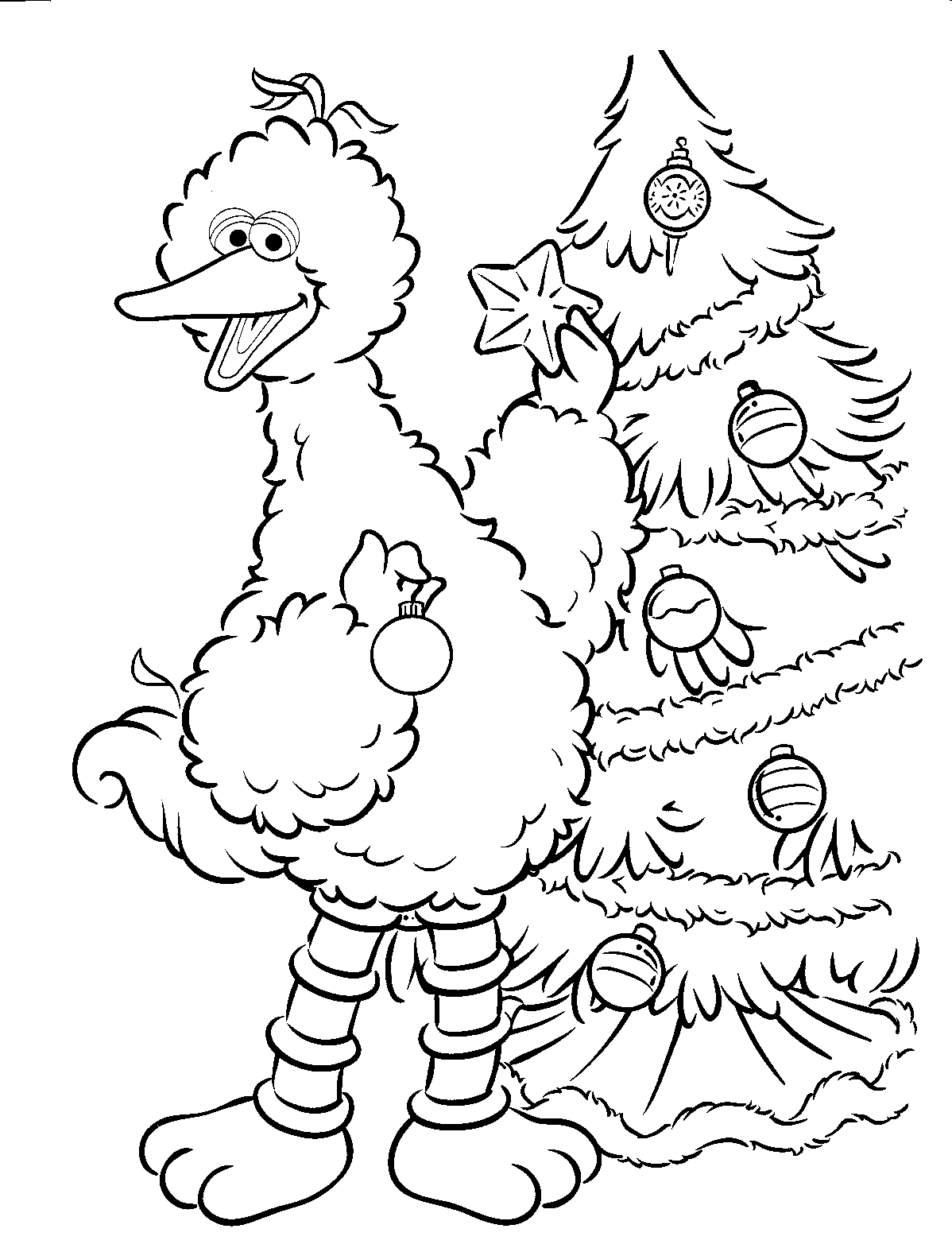 1198x1570 Street Christmas Coloring Pages