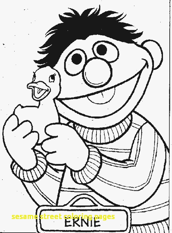590x800 Sesame Street Coloring Pages With Printable Sesame Street Coloring