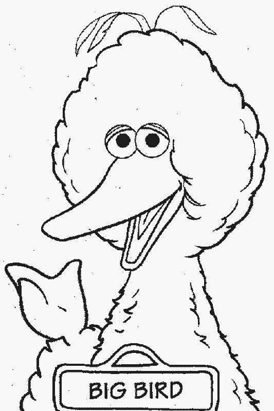 533x800 Extremely Creative Sesame Street Coloring Pages Nice Design