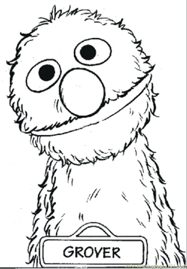 650x935 Sesame Street Printable Coloring Pages Sesame Street Coloring