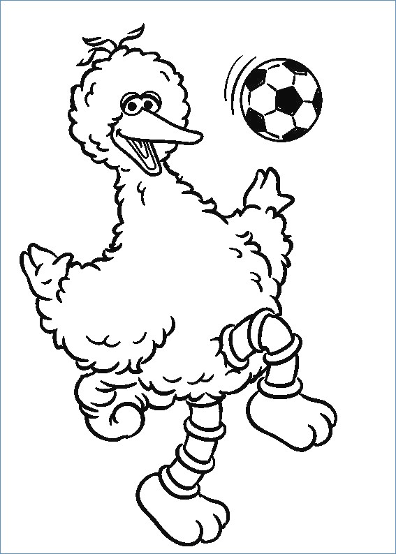 567x794 Halloween Coloring Pages Sesame Street Big Bird