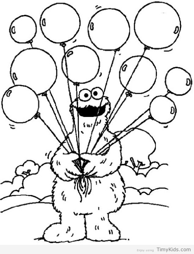 634x830 Sesame Street Printable Coloring Pages Sesame Street Printable