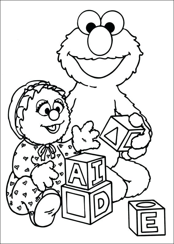 567x794 Sesame Street Coloring Pages Awesome Free Pictures To Colors