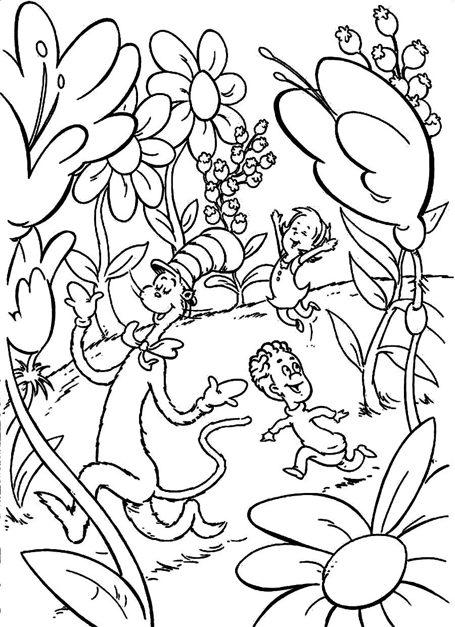 900x1240 Dr Seuss Coloring Pages Bestofcoloringcom Dr Seuss Colouring