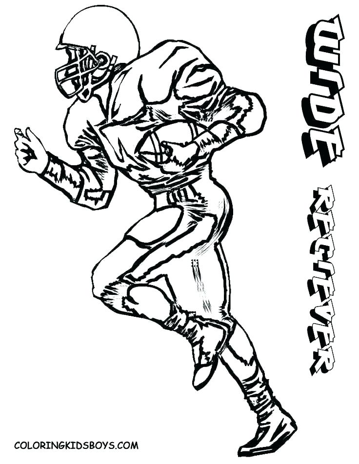 736x952 Coloring Pages Football Player Coloring Pages Printable