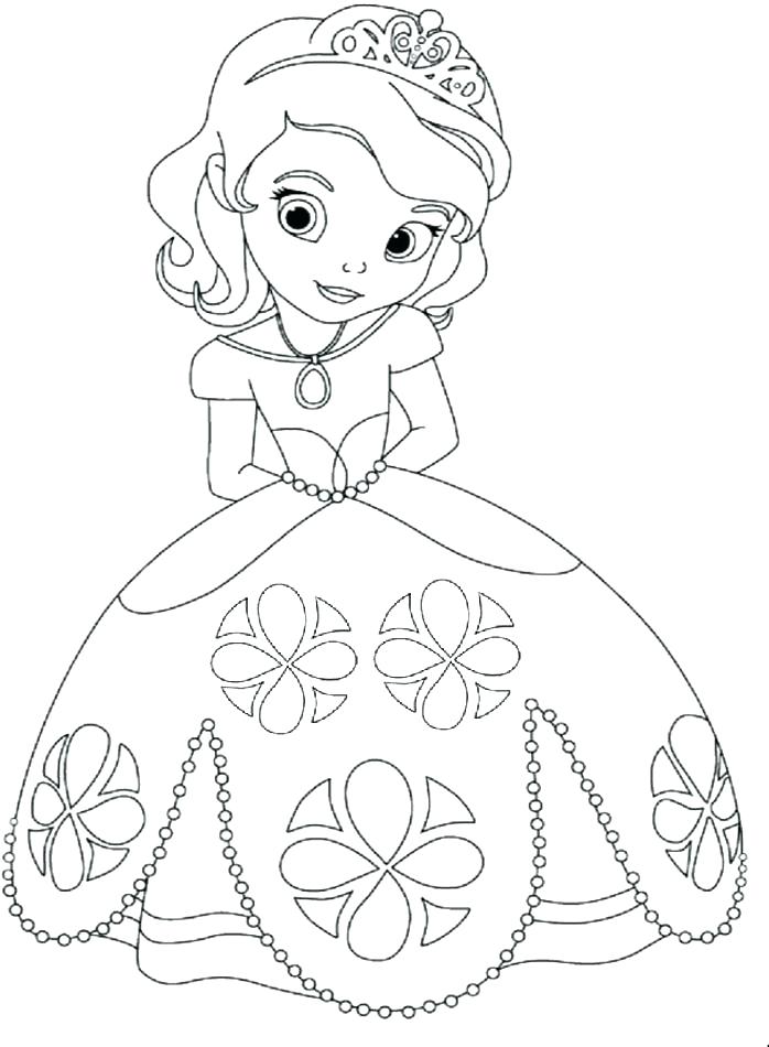 698x950 Free Princess Coloring Pages Princesses Coloring Pages Online