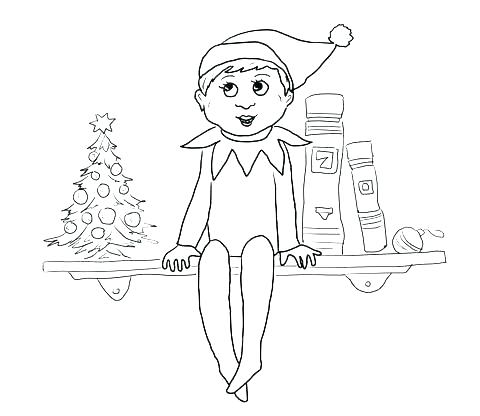 480x416 Coloring Pages For Girls Free Elf On The Shelf Coloring Pages Sh