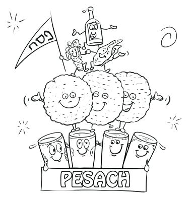 381x393 Shabbat Coloring Pages