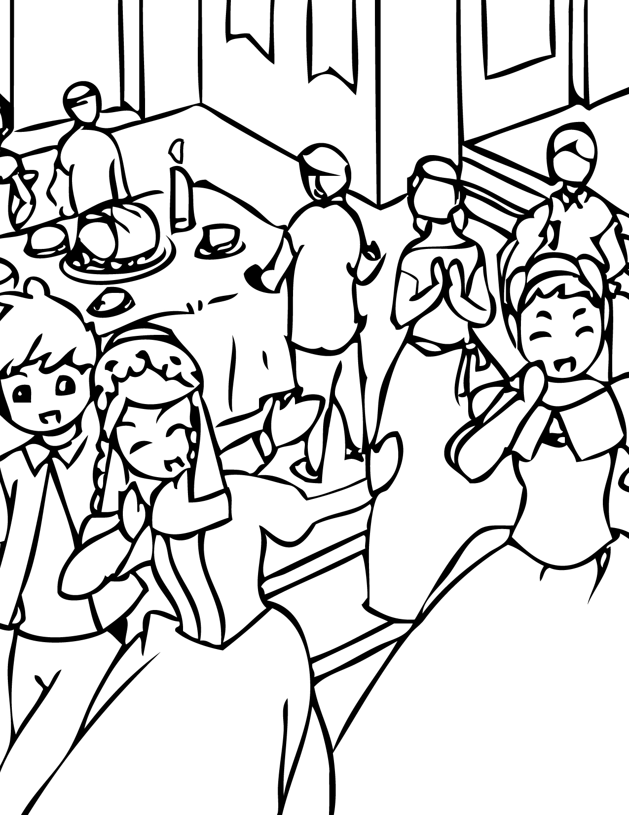 1275x1650 Hanukkah Dreidel Coloring Page At Jewish Pages Within