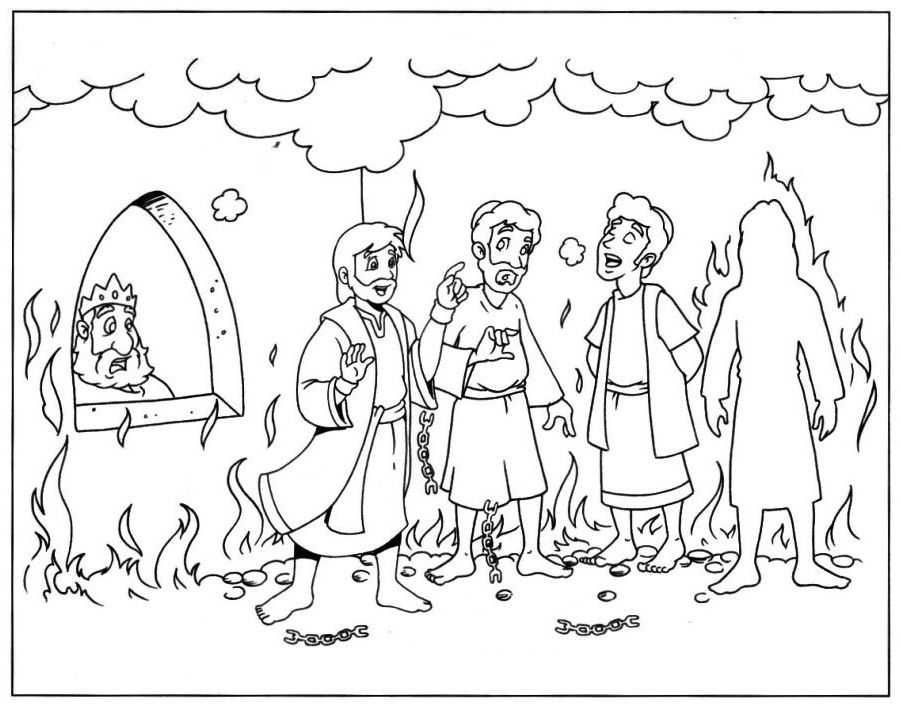 901x711 Shadrach Meshach And Abednego Coloring Pages Seeker