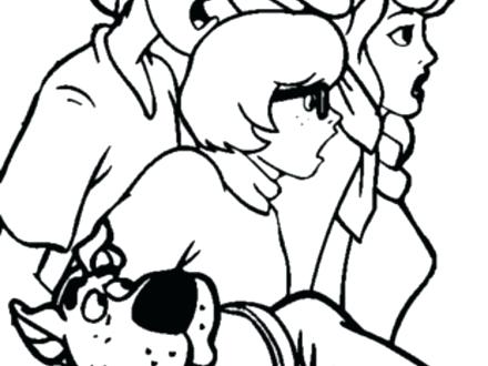 440x330 Shaggy And Scooby Doo Coloring Pages