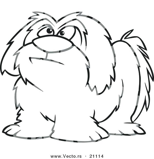 600x620 Shaggy Coloring Page