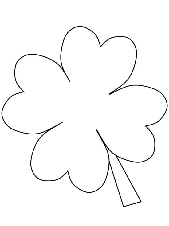 550x733 Free St Day Shamrocks Clip Art Images Internet Shamrock Coloring