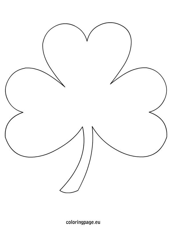 595x804 Shamrock Coloring Page Free From Coloringpage Eu Lots Of Free
