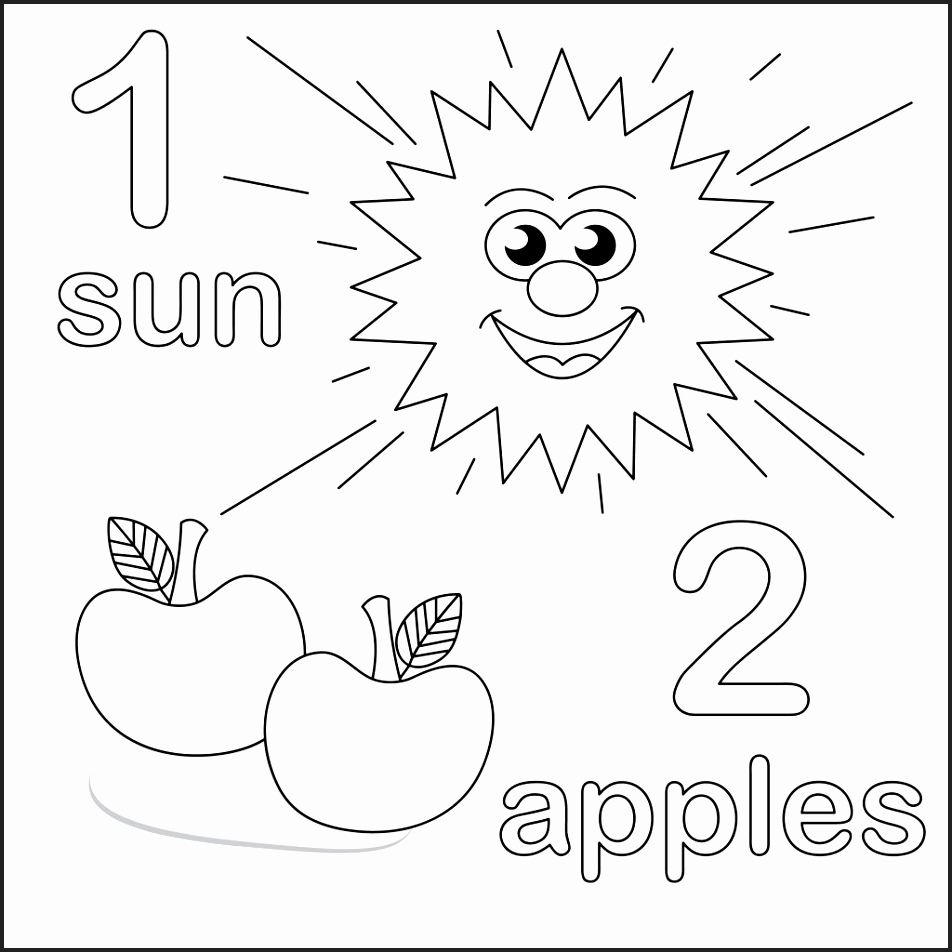 952x952 Shapes Coloring Pages For Preschoolers