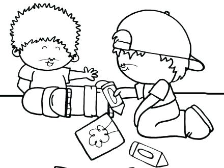 Sharing Coloring Page