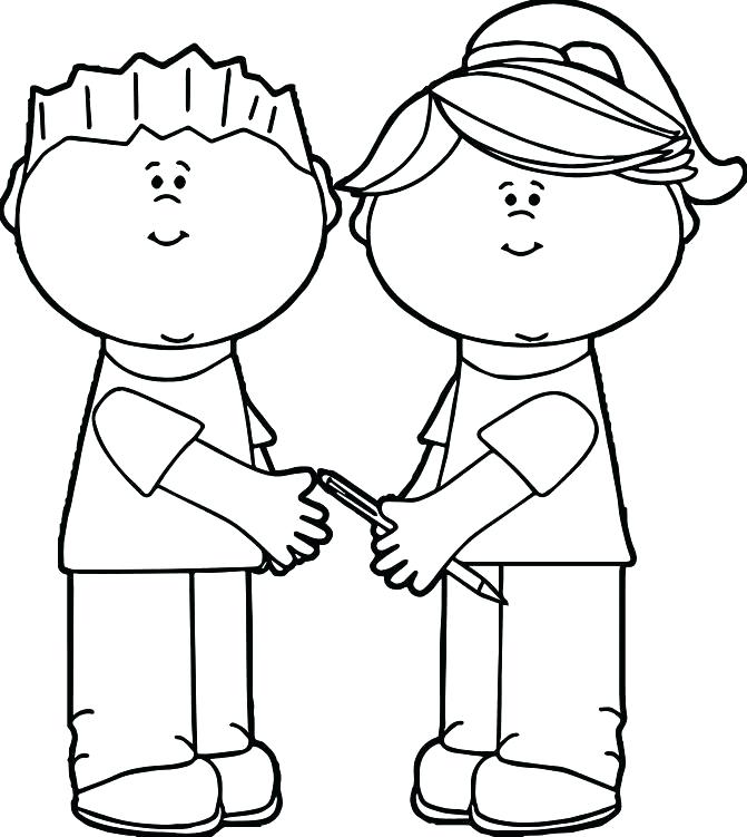 671x751 Sharing Coloring Pages Sharing Coloring Pages Color Bros Sharing
