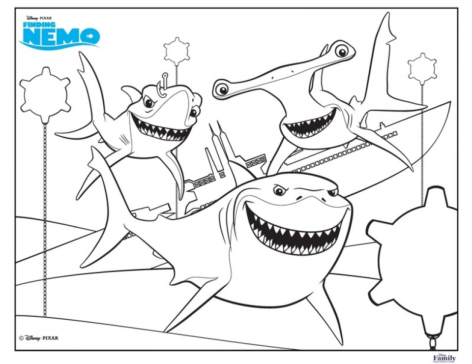 960x740 Get This Shark Coloring Pages To Print !