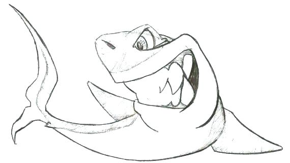 570x320 Megalodon Coloring Page Coloring Pages Shark Coloring Pages
