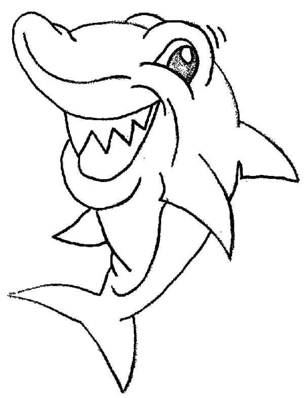 600x785 This Shark Is Seeing Something Funny Coloring Page Kids Play Color