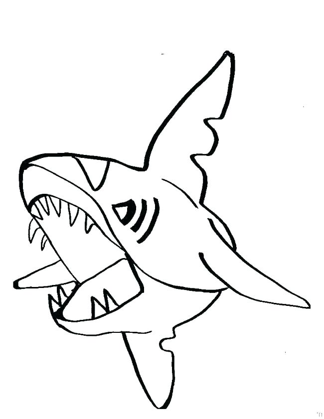 650x841 Shark Printable Coloring Pages Shark Printable Coloring