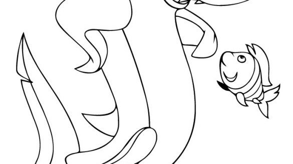 585x329 Exclusive Great White Shark Pictures To Color Coloring Pages