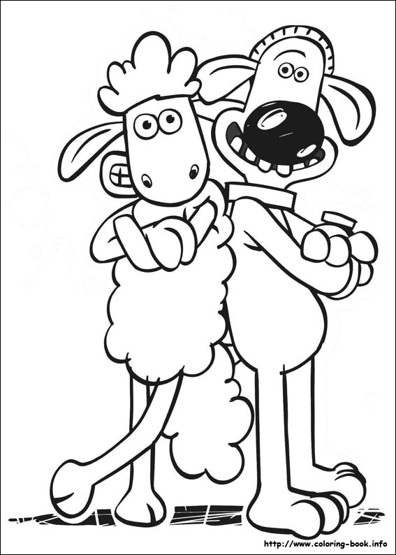 567x794 Shaun The Sheep Coloring Pages Printable The Sheep Coloring