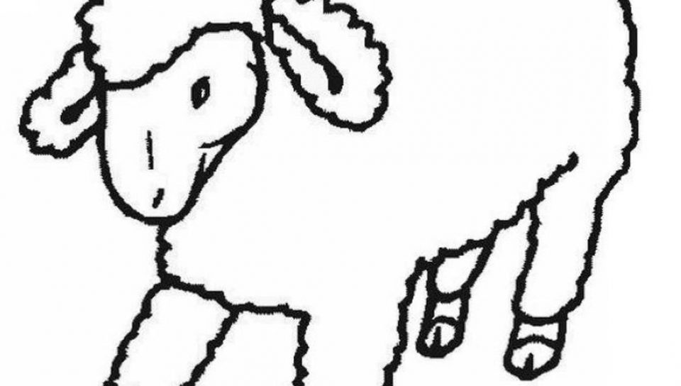 960x544 Innovative Sheep Coloring Pages Of General Dogs Free Pictures