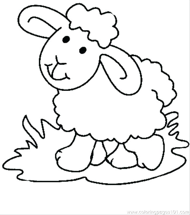 650x737 Coloring Pages Of Sheep