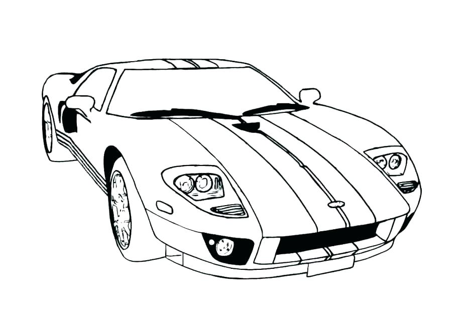 940x664 Mustang Coloring Mustang Coloring Pages Mustang Car Coloring Pages