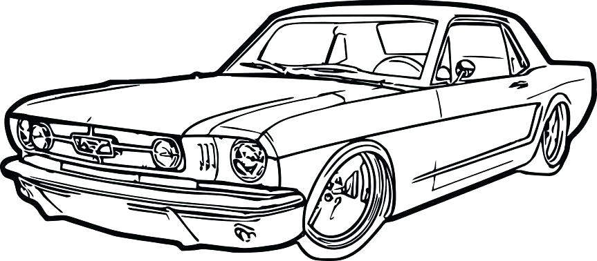 863x378 Mustang Coloring Pages Free Printable Mustang Coloring Pages Free