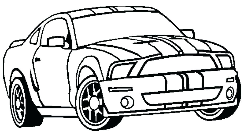 1024x569 Mustang Coloring Pages