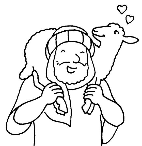 559x577 The Good Shepherd Bible Coloring Pages Coloring Pages Of Good