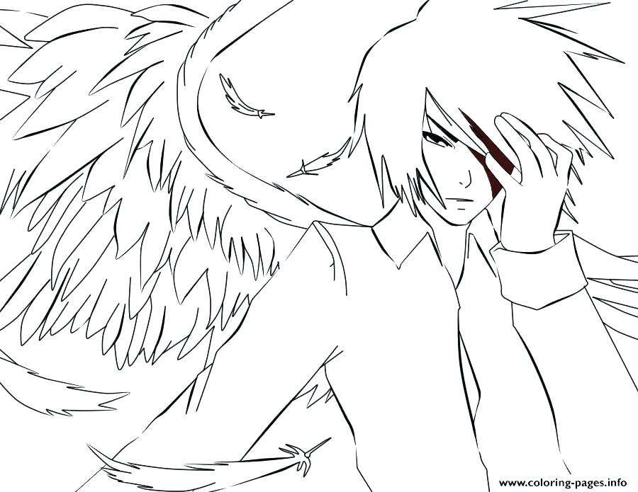 900x695 Coloring Page Angel Angels Coloring Pages Angel Coloring Page