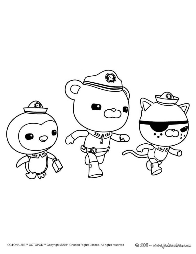 792x1024 Octonauts Coloring Pages Bestofcoloring Printable General To Print