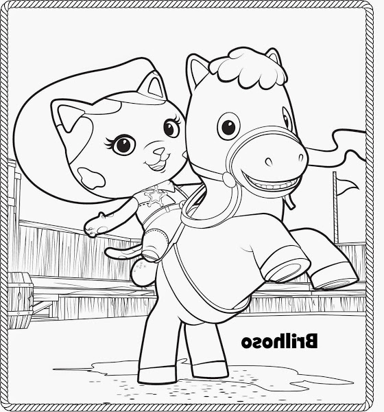 560x600 Sheriff Callie Printable Coloring Pages Stylish Idea Sheriff