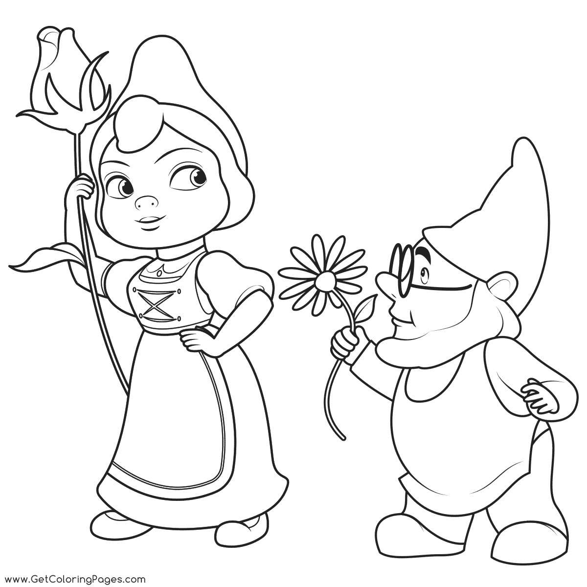 1200x1200 Sherlock Gnomes Coloring Pages