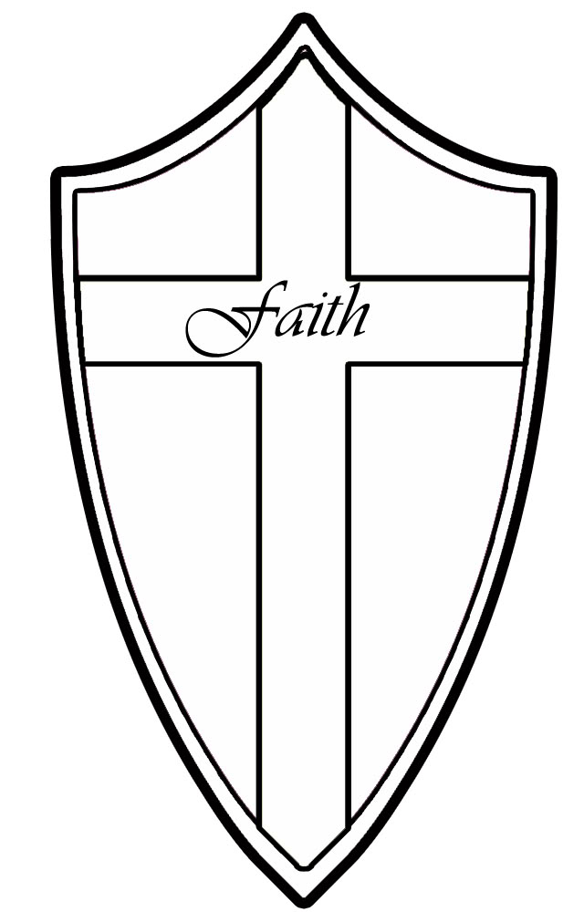 640x1000 Shield Of Faith Coloring Page New Shield Of Faith Coloring Page