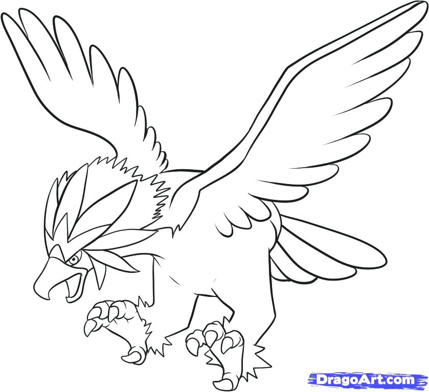 839x767 Shinx Coloring Pages